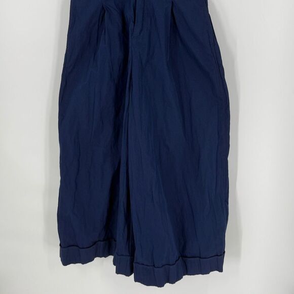 HOPE Stockholm Match Wide Leg Cropped Jumpsuit in Navy | Size 36 / Small - Picture 6 of 9
